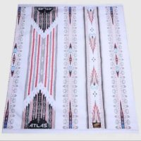 ATLAS BHS putih kmbang Katun Pria Santri Kain Nyaman Hitam batik original terbaru Motif Pekalongan