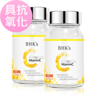 【BHK’s】光萃維他命C雙層錠 (60粒/瓶)2瓶組