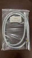 【麗室衛浴】KWC替代 不銹鋼 蓮蓬頭軟管 2.5分外牙4分內牙F-189-6A 長度150CM
