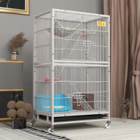 Squirrel Cage Devil Villa Totoro and Pettitte Squirrel Cage Pet Cage Supplies Hamster Cage Large Rabbit Accessories