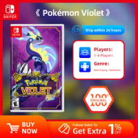 Nintendo Swtich Game Deals -Pokemon Violet - Pokemon Scarlet-Games Cartridge Physical Card