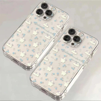 Blue flower puppy phone case for Apple 16  15 , precise cutout for 15  Max, 16, 13, 14, 15 ốp lưng 1