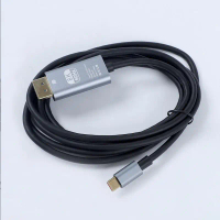 Kabel penukaran komputer riba dan telefon bimbit jenis-c ke dp kabel 1.4 8k jenis-c kabel pencermina