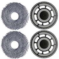 ขาตั้งไม้ถูพื้น ชุดแผ่นถูพื้น สำหรับ Roborock / QV 35S / Qrevo S5V / Qrevo Edge