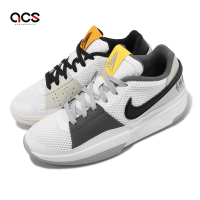 Nike 籃球鞋 JA 1 GS 女鞋 大童鞋 灰 白 灰熊 莫蘭特 運動鞋 Light Smoke Grey DX2294-101