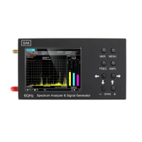 Upgraded 6G Spectrum Analyzer &amp; Signal Generator WiFi CDMA Laboratory 35-6200M Wireless Signal Meter 3.2 inch Tiny Analyzer