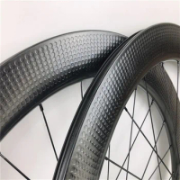 High quality carbon wheels LEERUN black logo Tubeless Compatible with Clincher 25mm 700C road disc brake carbon wheelset