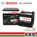 Bosch 博世 LB4 EFB 75Ah 汽車電瓶 - 適用於 Ford 福特 Focus/Kuga