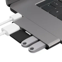 High Quality USB C Hub PD Charger USB C Charger Card Reader Splitter Dock for MacBook HP Dell Samsung Asus ZenBook Huawei Mi