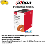 Dahua PFM922I-6UN-C Kabel LAN / roll 305 mtr UTP Cat 6 Orange - Biru