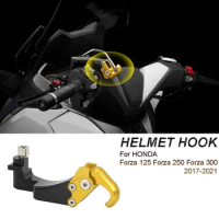 NEW Motorcycle For HONDA For Forza 125 Forza 250 Forza 300 Forza125 Forza250 Forza300 convenience hook helmet hook 2017-2021