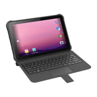 Sincoole Portable 2-in-1 Rugged Notebook Qualcomm Snapdragon 8-Core CPU 12.2 Inch Android 10.0 4GB RAM 64GB ROM Rugged Tablet PC