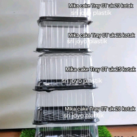 mika cake tray kotak mika kotak CT 20 22 25 28 30 mika tart