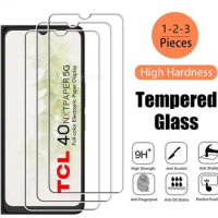 Tempered Glass On FOR TCL 40 NxtPaper 5G 6.6"TCL40NxtPaper TCL40 40NxtPaper Screen Protective Protector Phone Cover Film