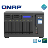 QNAP 威聯通 TVS h1288X W1250 16GB 12 Bay ZFS NAS 網路儲存伺服器(不含硬碟)