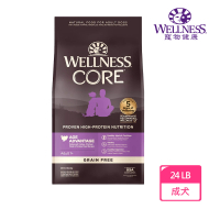 【WELLNESS 寵物健康】Core熟齡犬無穀新鮮火雞肉24LB(狗糧、狗飼料)