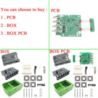 Li-ion Battery Case Box Charging Protection Circuit Board PCB LED Digital Indicator For Greenworks 24V Lithium Battery Housings