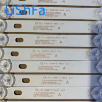 15-30PCS/LOT 2pcs A &amp;1pcs B in 1TV light bar JS-D-JP43DM-A81EC E43DM1000 MCPCB 828MM A2 B1 3pcs 8leds 6v 828mm
