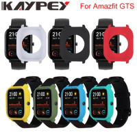 Protective Case for Xiaomi Amazfit GTS Watch Soft Silicone Shell Frame Bumper Protector for Huami Amazfit GTS Cover Accessories