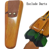 Archery Portable Wood Darts Storage Box Belt Darts Case Cover without Removing Darts Flights Shafts for Entertainment Soft Hard