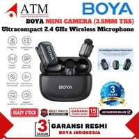Boya Mini USB-C / Lightning Port / Camera TX+TX+RX Wireless Microphone BoyaMini Garansi Resmi Camera