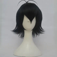 High Quality Voltron Keith Wig Short Black Heat Resistant Synthetic Hair Wigs + Wig Cap