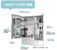 【 麗室衛浴】美國 KOHLER活動促銷 FAMILY CARE LED80CM浴室置物櫃K-25238T-NA