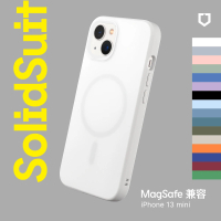 RHINOSHIELD 犀牛盾 iPhone 13 mini 5.4吋 SolidSuit MagSafe兼容 磁吸手機保護殼(經典防摔背蓋殼)