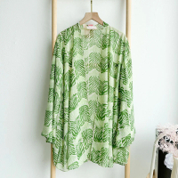 Emikoawa Outer Wanita Tropical - Emikoawa Outerwear Cardigan Baju Atasan Muslim Kekinian Motif Kardi