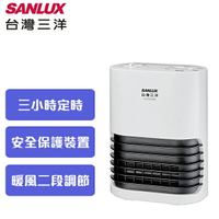 SANLUX台灣三洋 陶瓷負離子電暖器 R-CF518TN