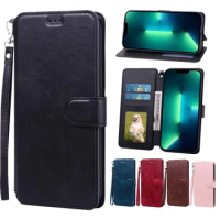 For Samsung Galaxy A21s A11 A01 Wallet Flip Phone Case Leather Card Holder Magnetic Back Cover For Galaxy A21 A01 Core Funda