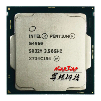 Bộ xử lý Intel Pentium G4560 3.5 GHz, hai nhân, bốn luồng, TDP 54 W, socket LGA 1151