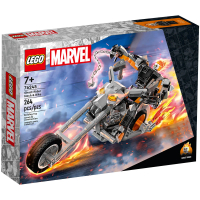 【LEGO 樂高】LT76245 超級英雄系列 - Ghost Rider Mech &amp; Bike(MARVEL 惡靈戰警)