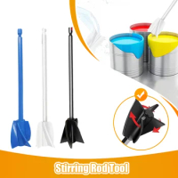 Epoxy Mixer Stick Paint Stirring Rod Putty Cement Paint Mixer Attachment With Drill Chuck Epoxy Resin Latex Oil Paint Mixing
