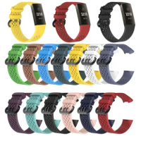 Breathable Watch Strap For Fitbit Charge 3/4 Band For Fitbit Charge 3 SE Silicone Band For Fitbit Charge 4 Replacement