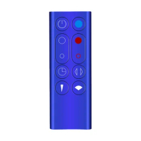 Replacement Remote Control Suitable for Dyson AM09 HP00 HP01 Air Purifier Leafless Fan Remote Control Blue