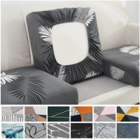 Floral Printed Sofa Seat Cushion Cover for Living Room Stretch Elastic Sofa Slipcover L Shape Corner Couch Cover 1/2/3/4 Seater
