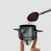 Filter Kopi Saringan Kopi Stainles V60 Penyaring