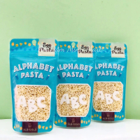 Nui hình chữ số Alphabet Pasta ALB Gold Nhật Bản túi 70g cho bé 8m+ ăn dặm
