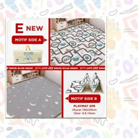 Goto Shiro Playmate Bayi Matras Lipat Playmat Anak Tebal 180x200 cm 08MM E 180 X 200
