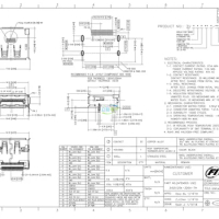 Foxconn 3VD51207-3D6A-7H Single Layer DP Patch Connector