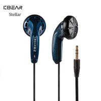 KBEAR Stellar HIFI Earphone 15.4mm Dynamic Driver In Ear Monitor Japanese PPS Flat Headset Music Game Earbuds Headphone KS1 KS2