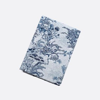 Batik Keris Bahan Batik Potongan Motif Ruang Pertiwi 3M Biru Putih