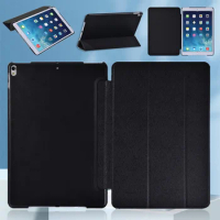 Tablet Case for Apple IPad 7th 8th Gen 10.2"/Air 3 10.5 2019 /iPad Pro 10.5" PU Leather Tri-fold Folding Stand Cover Case+Stylus