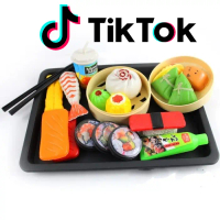 PROMO Mainan Anak Nampan DIMSUM PLAYFOOD SET Kitchen MASAKAN SUSHI SS1592