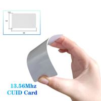 5/10/20pcs Cuid Rewritable Smart Nfc Chip White Card Rfid 13.56mhz Copy Badge Ic Ultra-thin Tag Clone 1k S50 Key Clone Write