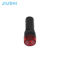 20pcs AD16-16SM 16mm led indicator light sound buzzer 12v 24v 220v 380v red