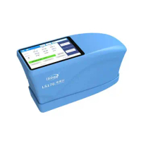 Linshang LS176 LS176B Colour Color Spectrophotometer Colorimeter with 400~700nm Spectral Reflectance Curve Whiteness Yellowness