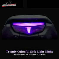 Shark Power Lampu Rem dan Lampu Belakang LED Yamaha MT-15/MT15 dengan Multiple Layers of Phantom 3D 