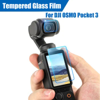 Tempered Glass Film For DJI Pocket 3 Display Screen Protector For DJI OSMO Pocket 3 Handheld Gimbal Action Camera Accessories